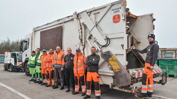 Bedankt afvalteam!