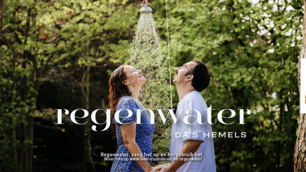 Regenwater, da’s hemels! 